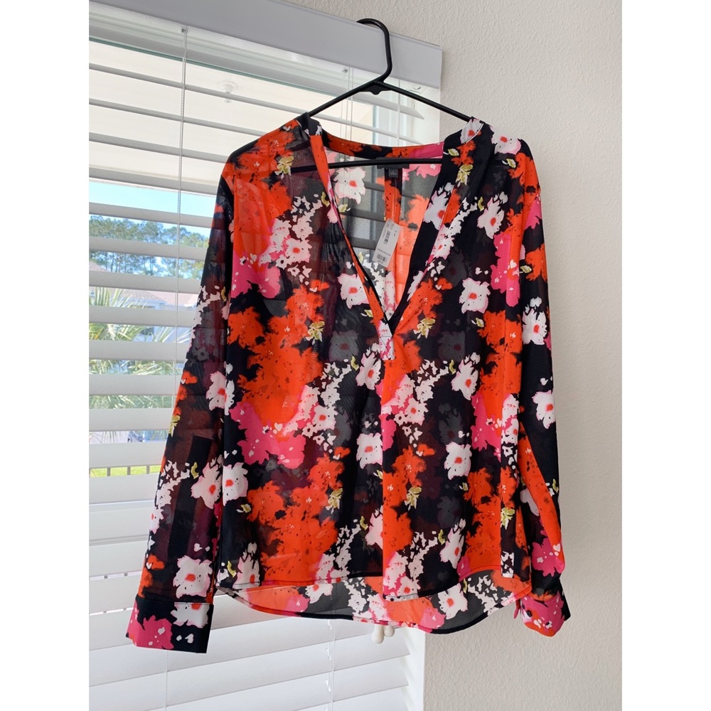 {The Limited} Floral Blouse - Size L